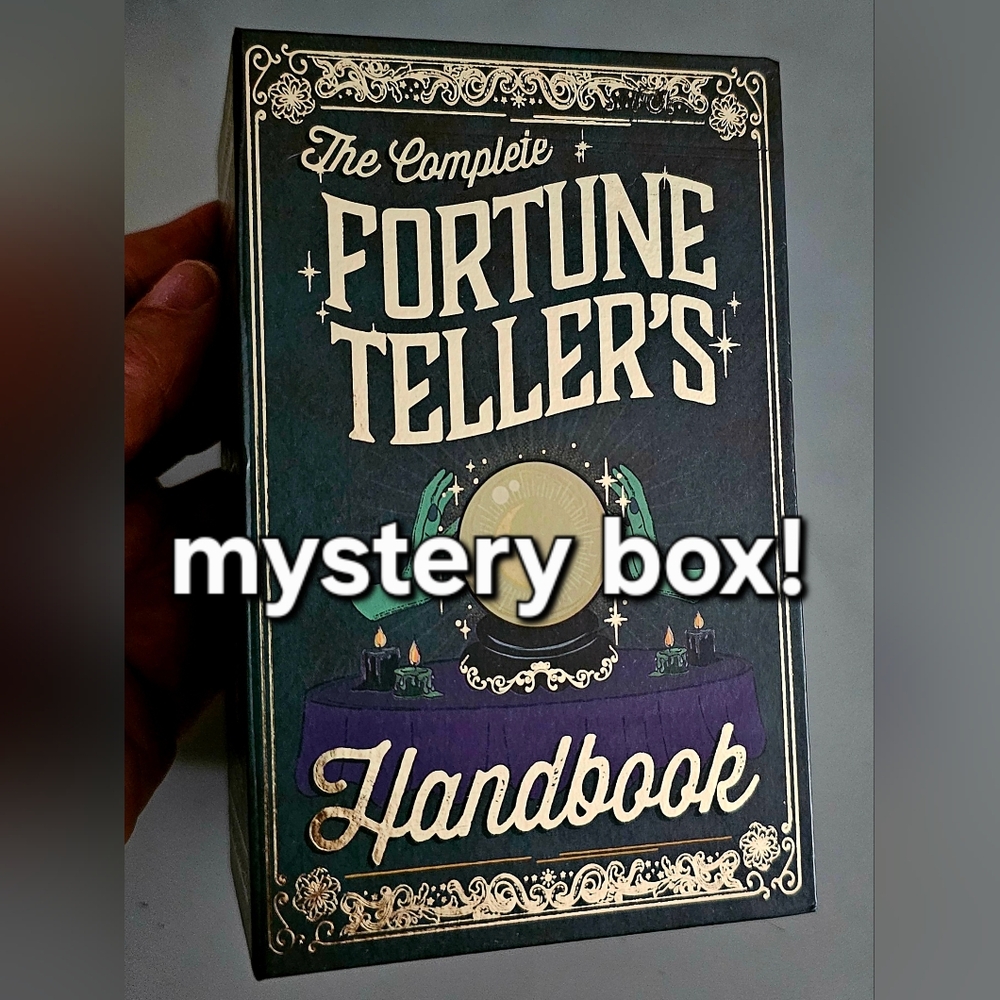 SURPRISE MYSTERY BOX! (not a handbook) Filled w/ Black Crystal Items!
